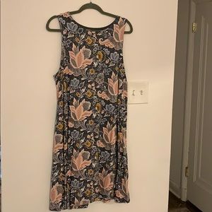 Floral swing dress